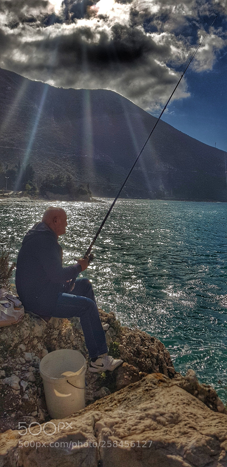 Samsung Galaxy S8+ sample photo. Fisherman... photography
