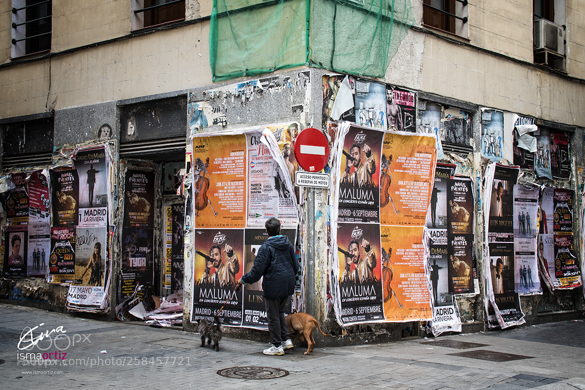 Canon EOS M5 sample photo. Paredes de infinita suciedad photography