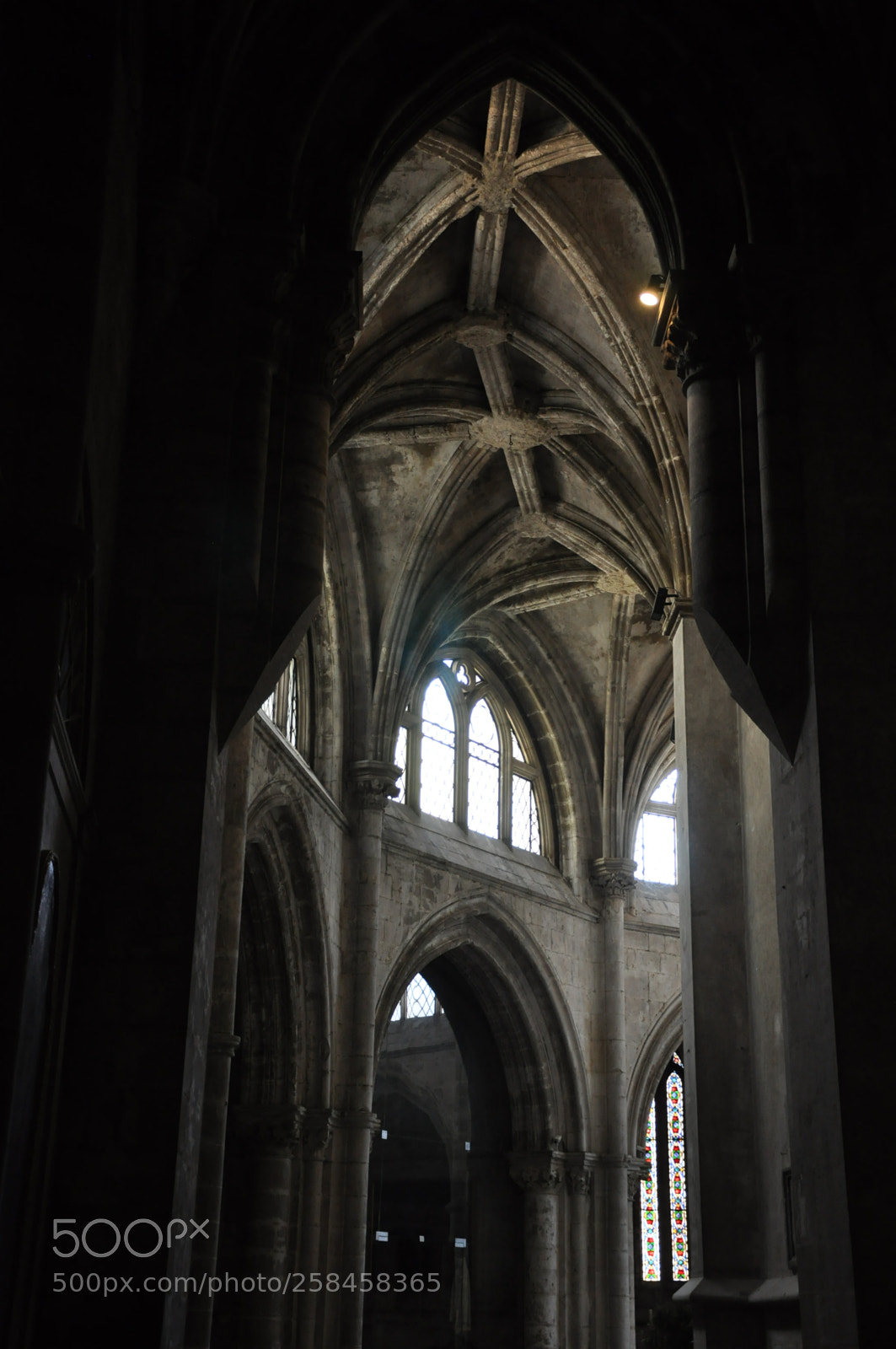 Nikon D90 sample photo. Église photography