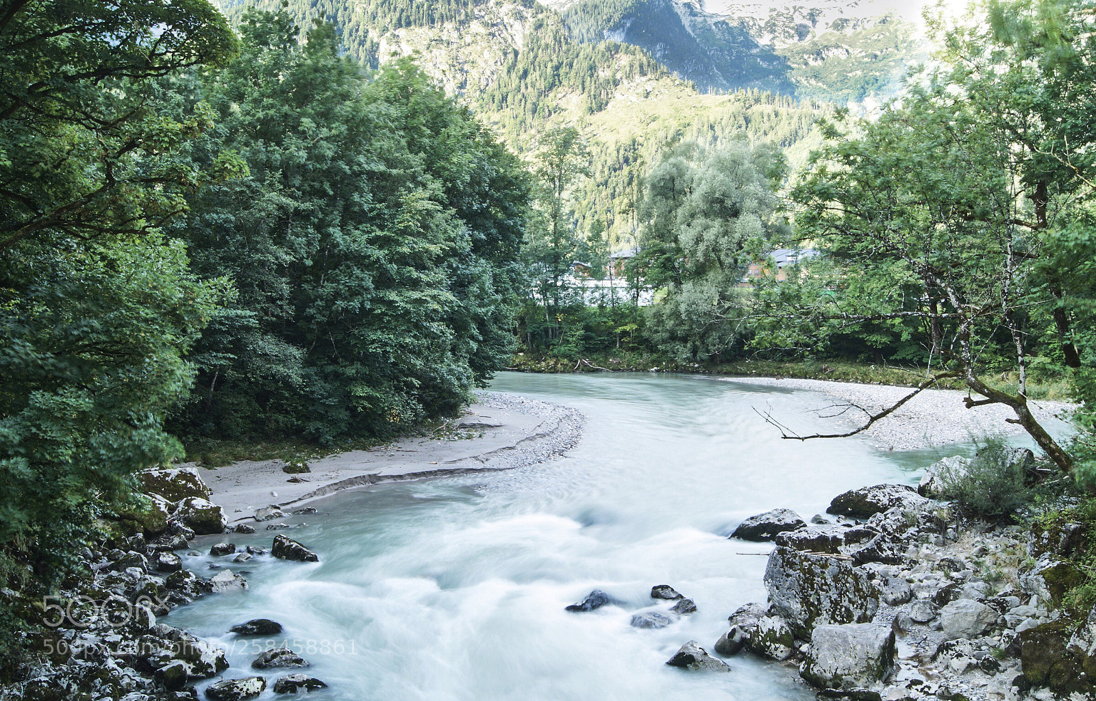 Sony SLT-A58 sample photo. River in austria photography
