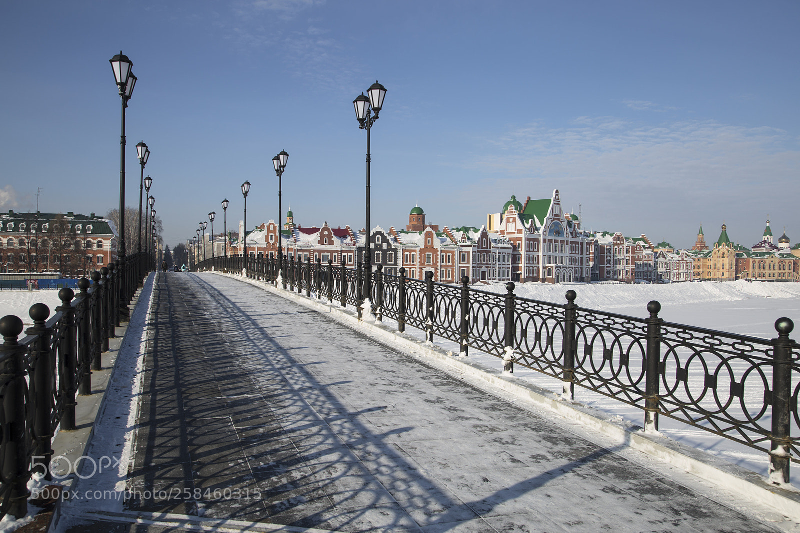 Canon EOS 6D sample photo. Йошкар-Ола, пешеходный мост зимой. photography