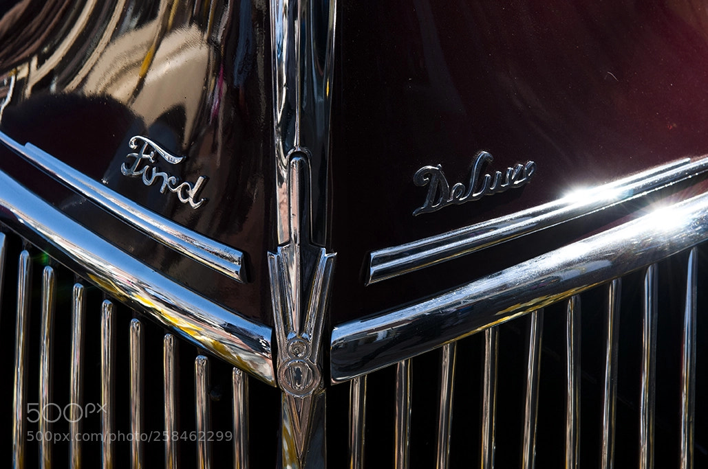 Nikon D300 sample photo. Vntage ford photography