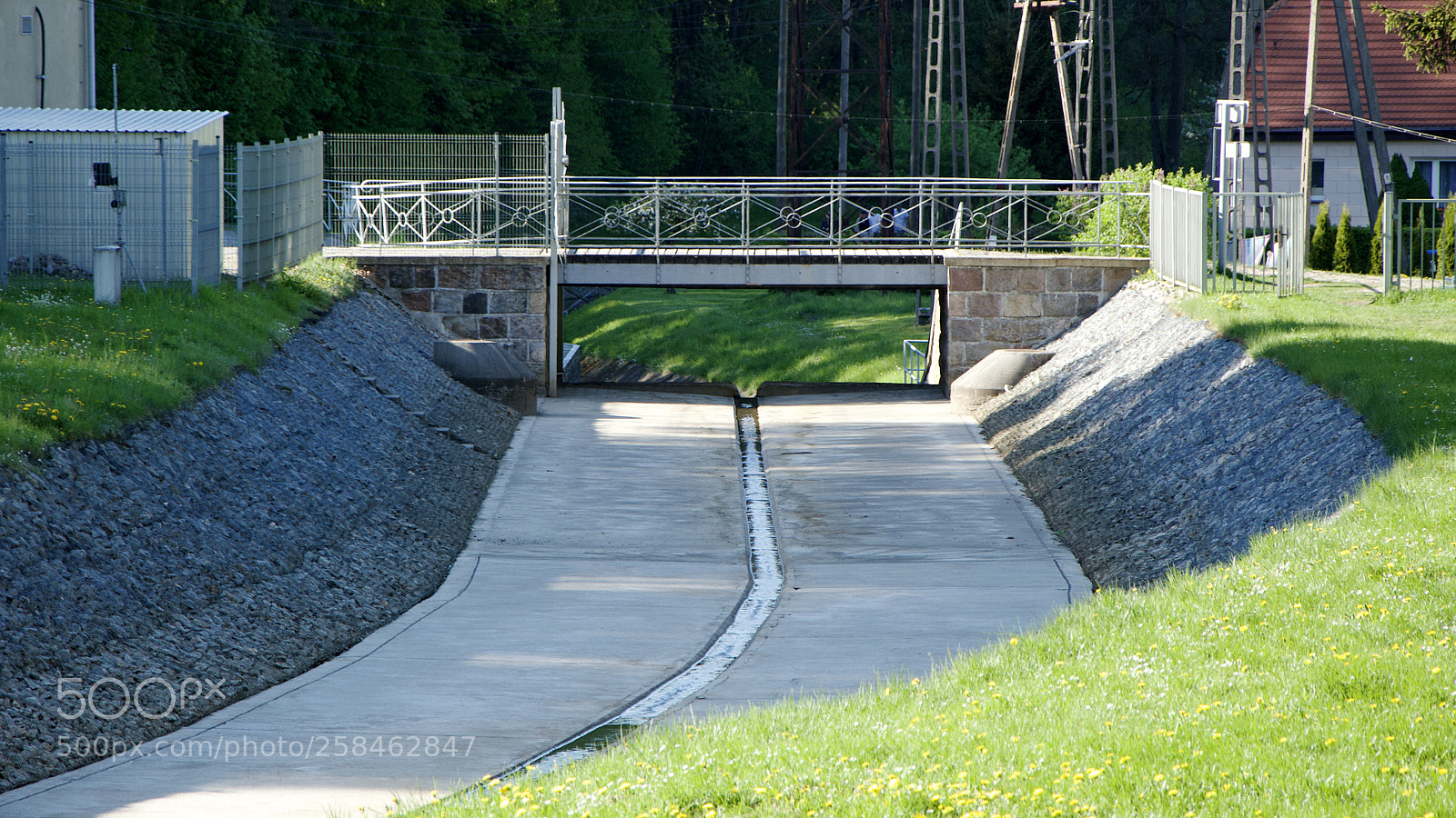 Nikon D3200 sample photo. Old power plant photography