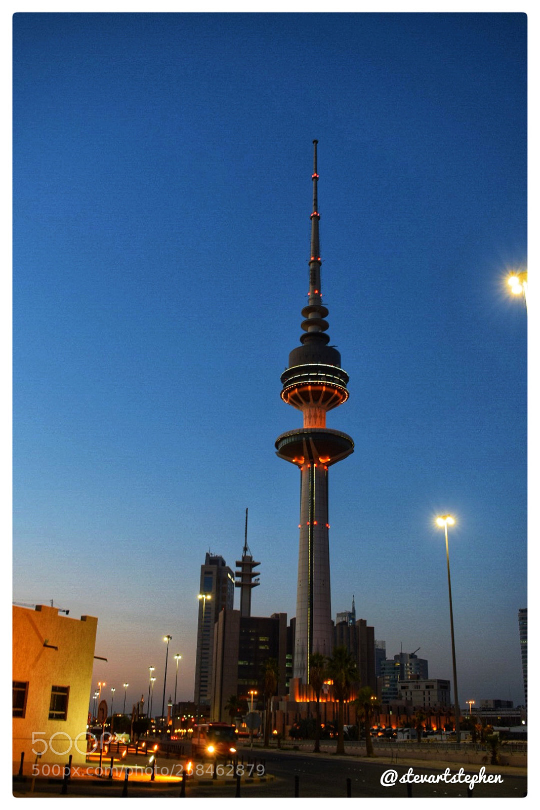 Nikon D5300 sample photo. Liberation tower in kuwait photography