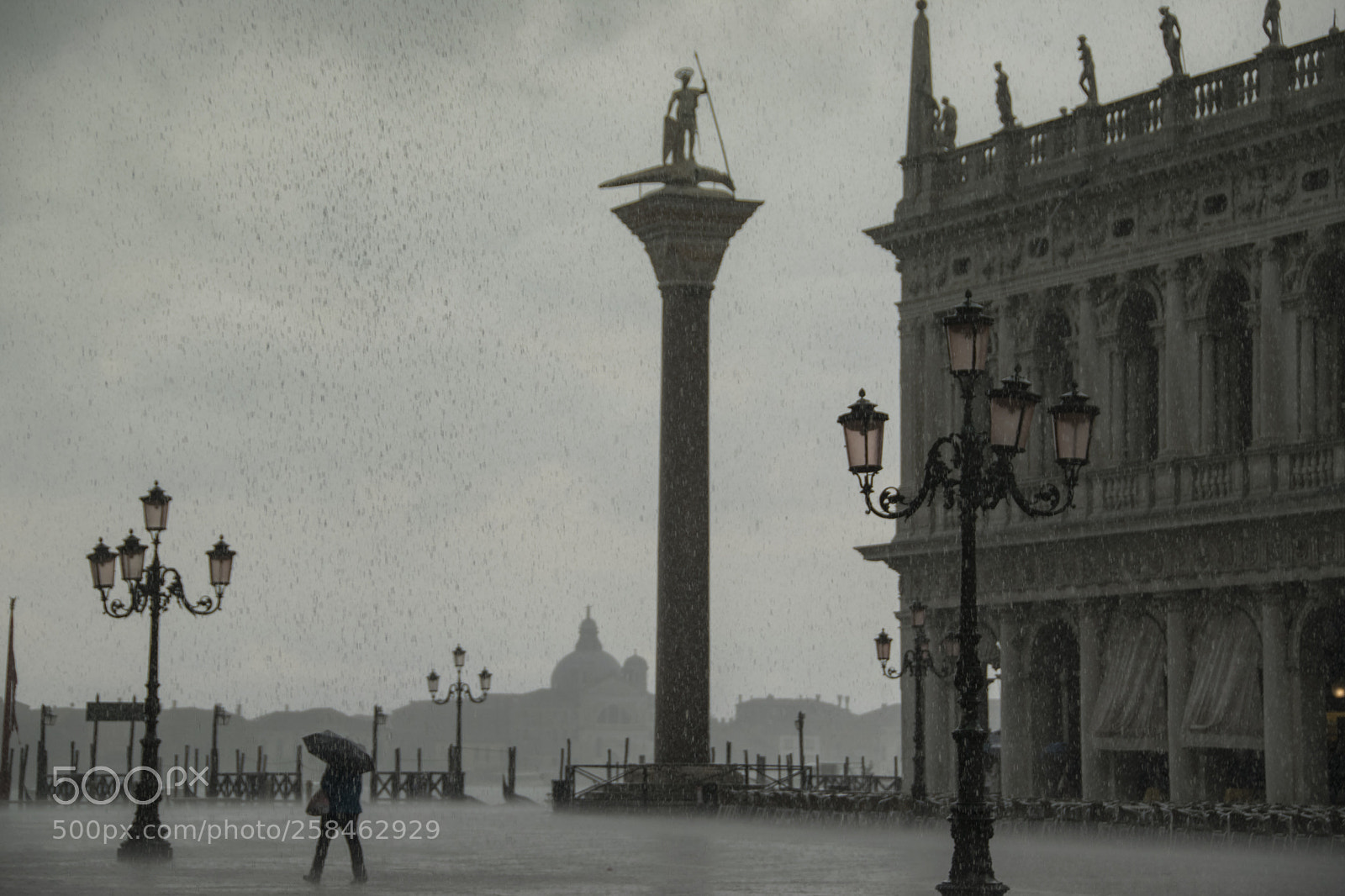Nikon D5300 sample photo. Heavy rain in venice photography