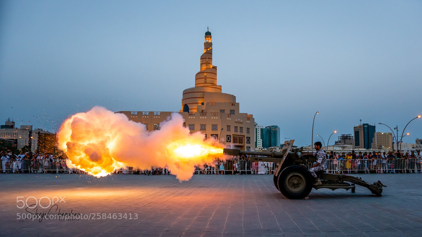 Sony a6500 sample photo. Canon firing photography