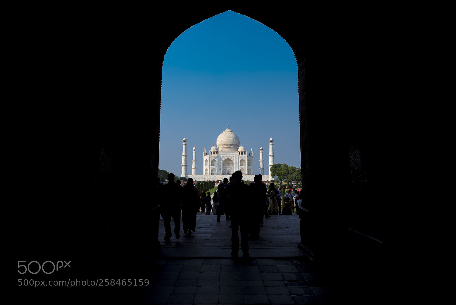Nikon D810 sample photo. View of the taj photography
