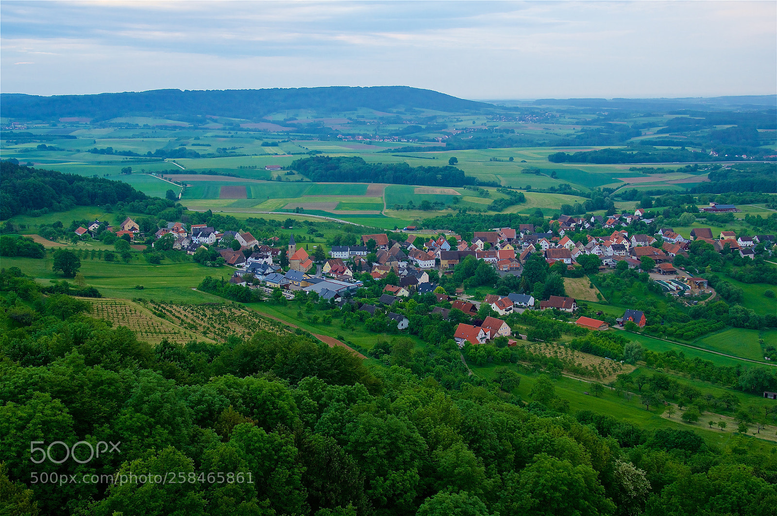 Pentax K-3 II sample photo. Village view photography
