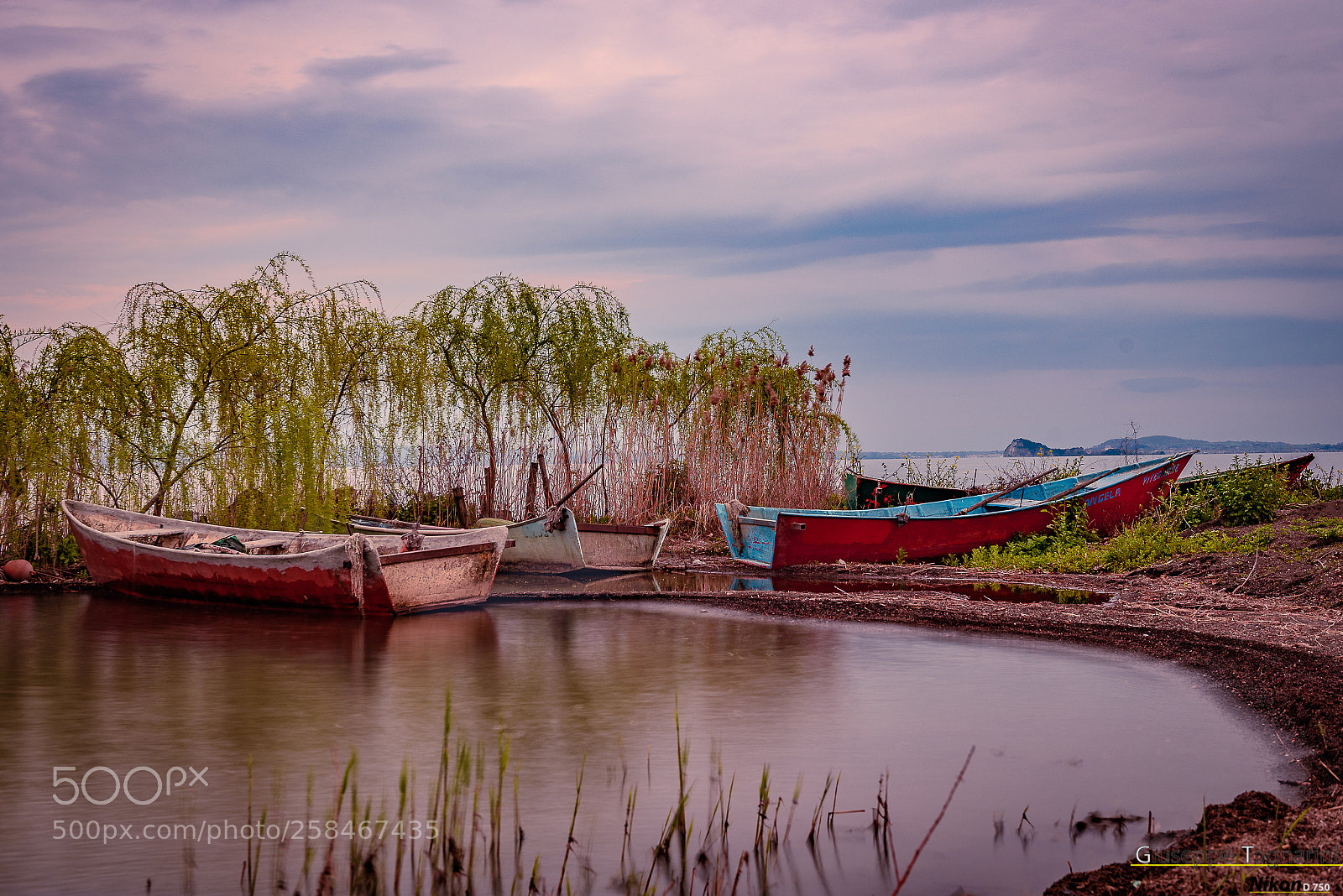 Nikon D750 sample photo. Fishermen's boats photography