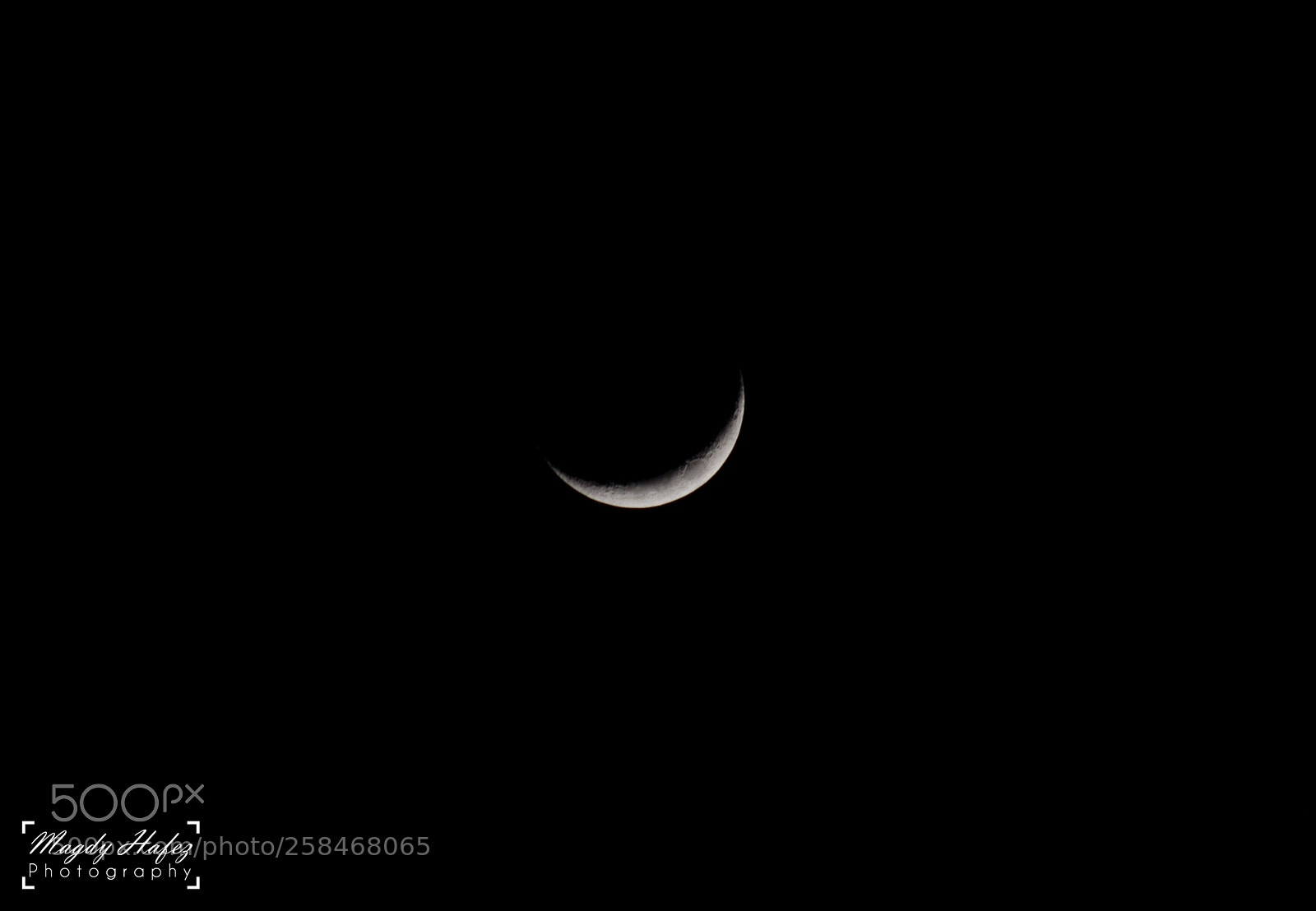 Nikon D5100 sample photo. Ramadan moon photography
