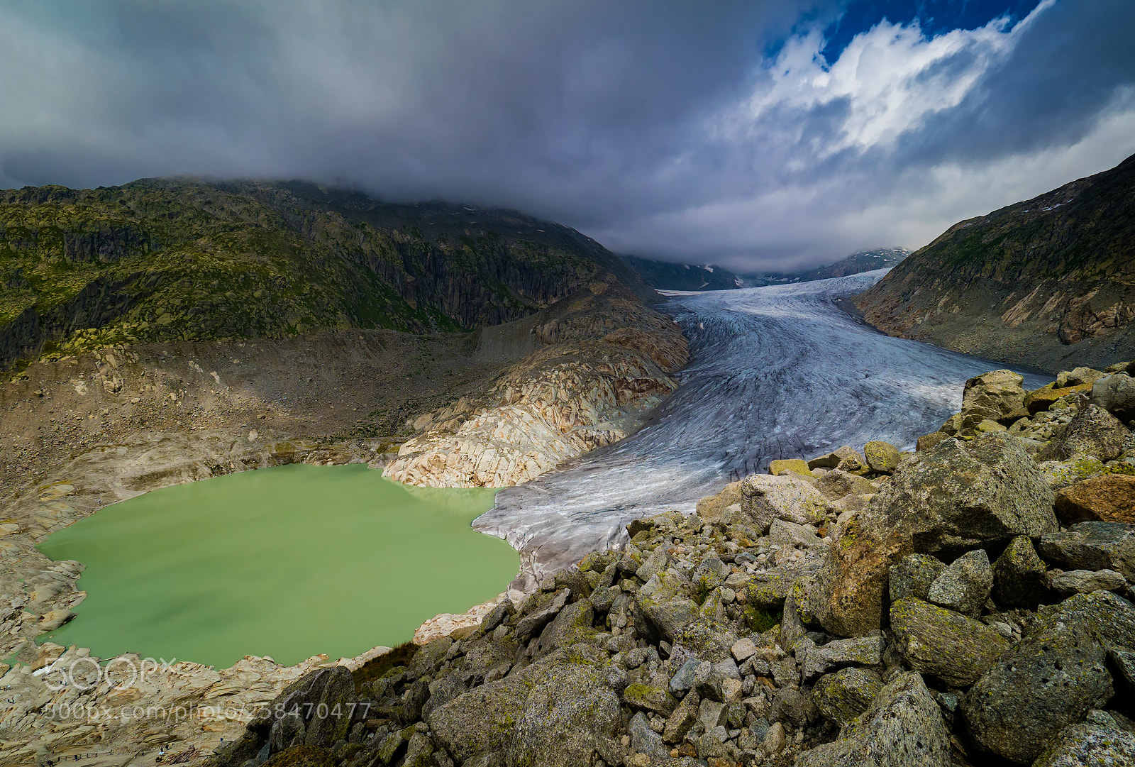 Olympus OM-D E-M1 Mark II sample photo. Rhone glacier photography