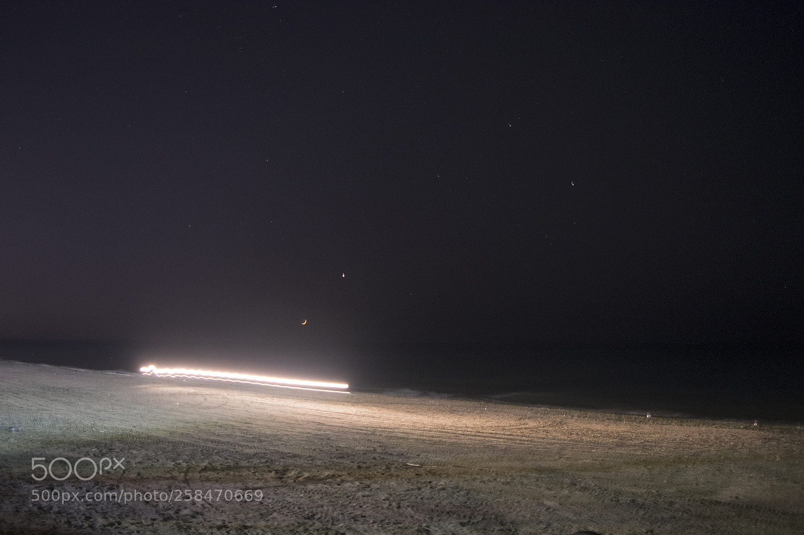 Nikon D3300 sample photo. Night at the beach photography