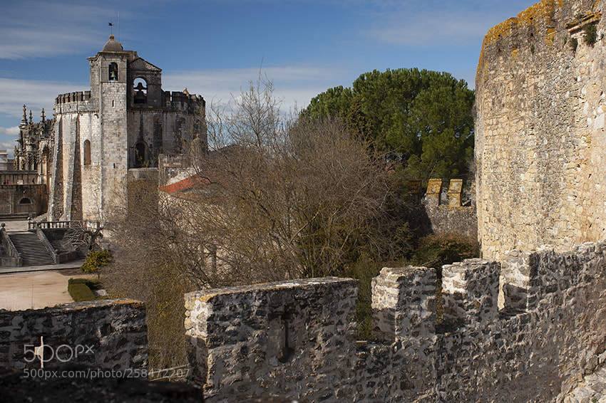 Nikon D70s sample photo. Convento de cristo photography