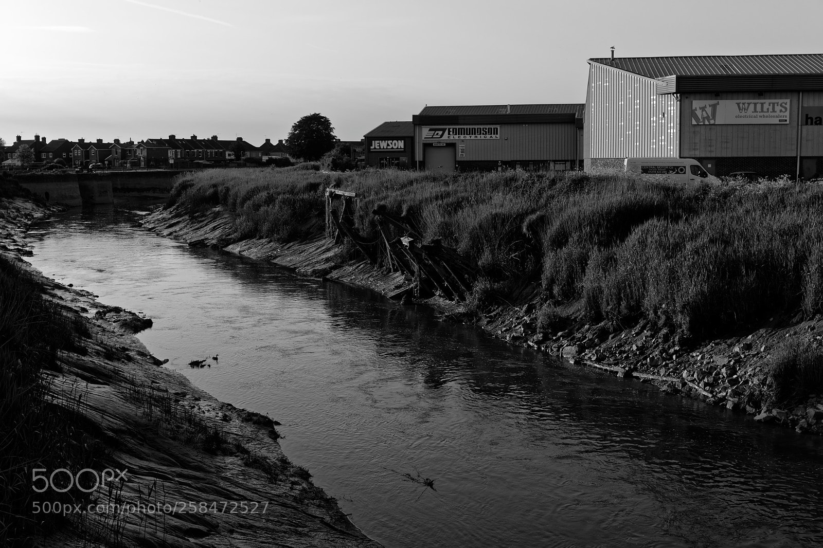 Sony SLT-A99V sample photo. Dirty old river photography
