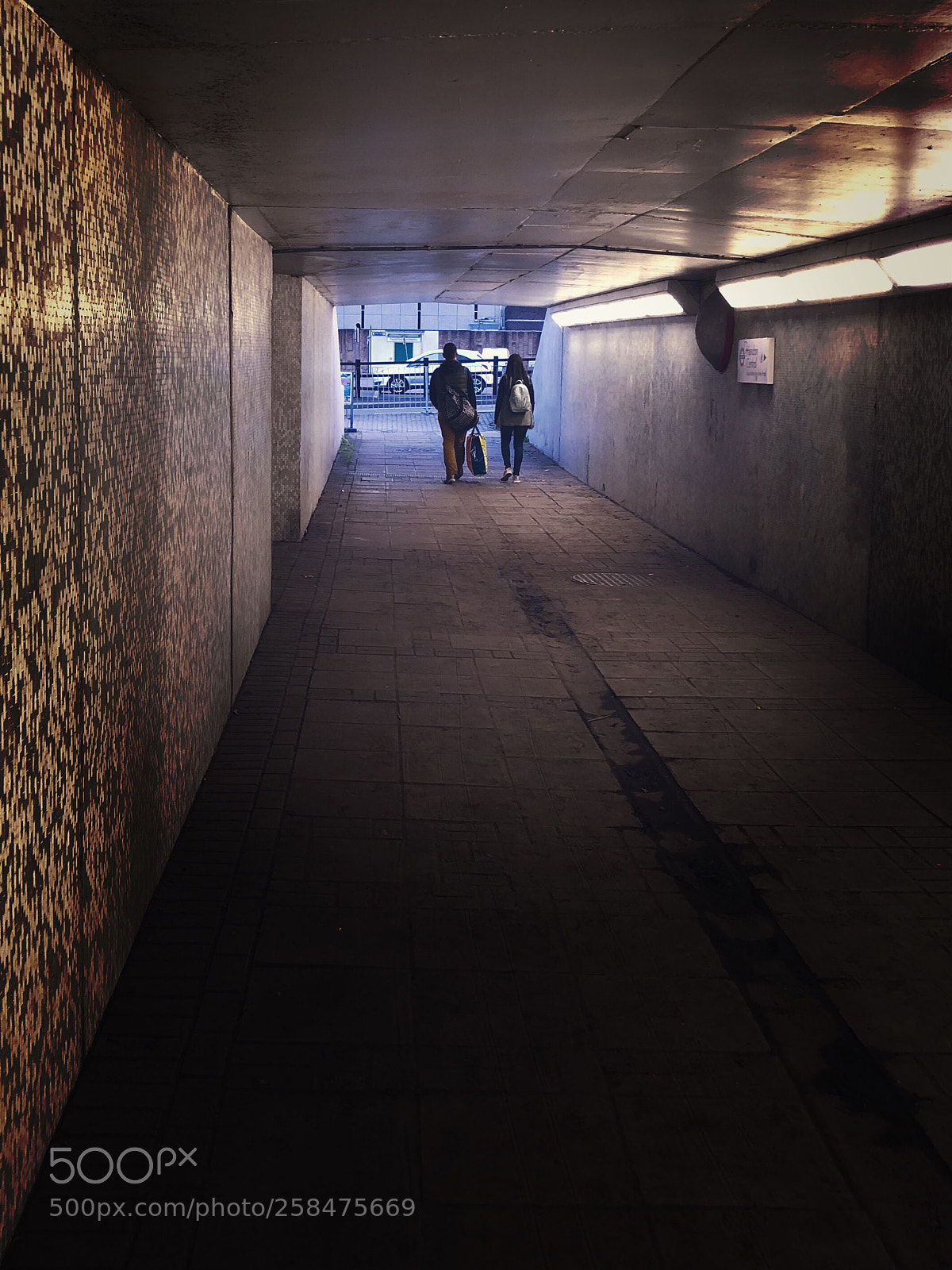 Apple iPhone X sample photo. Walking home after shopping photography