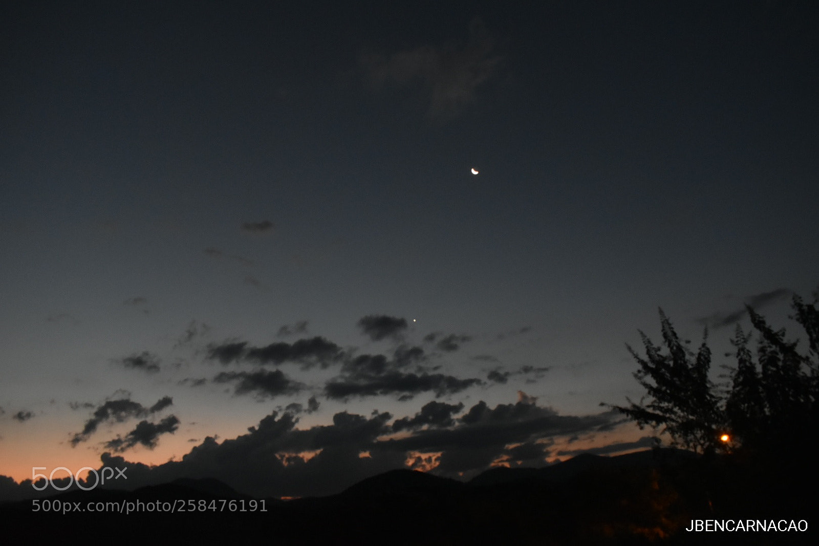 Nikon D5600 sample photo. Evening star photography
