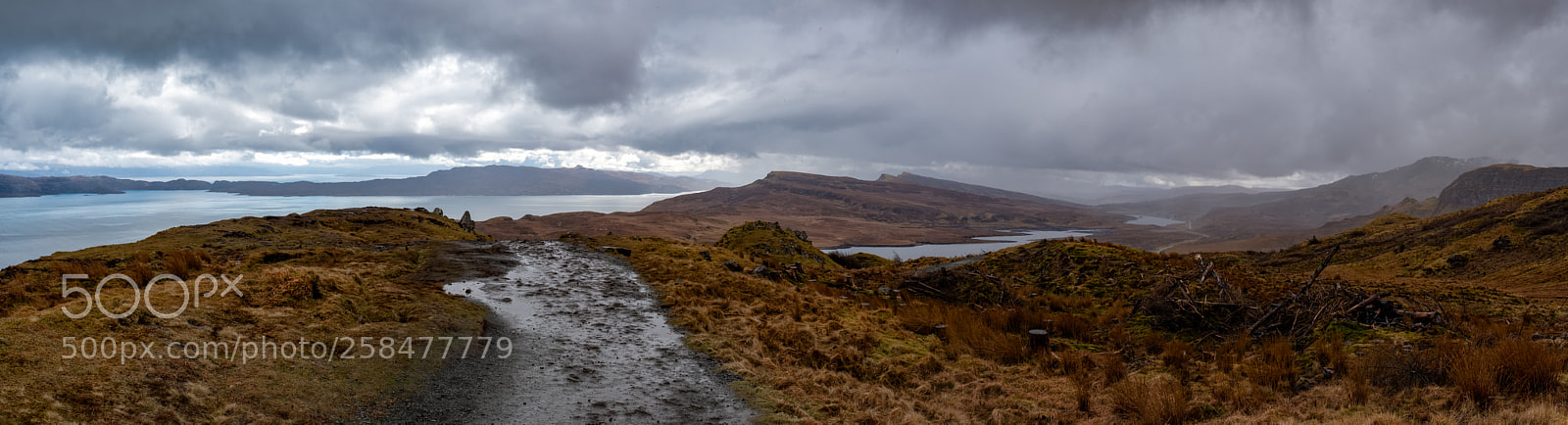 Fujifilm X-T2 sample photo. Trail through skye photography