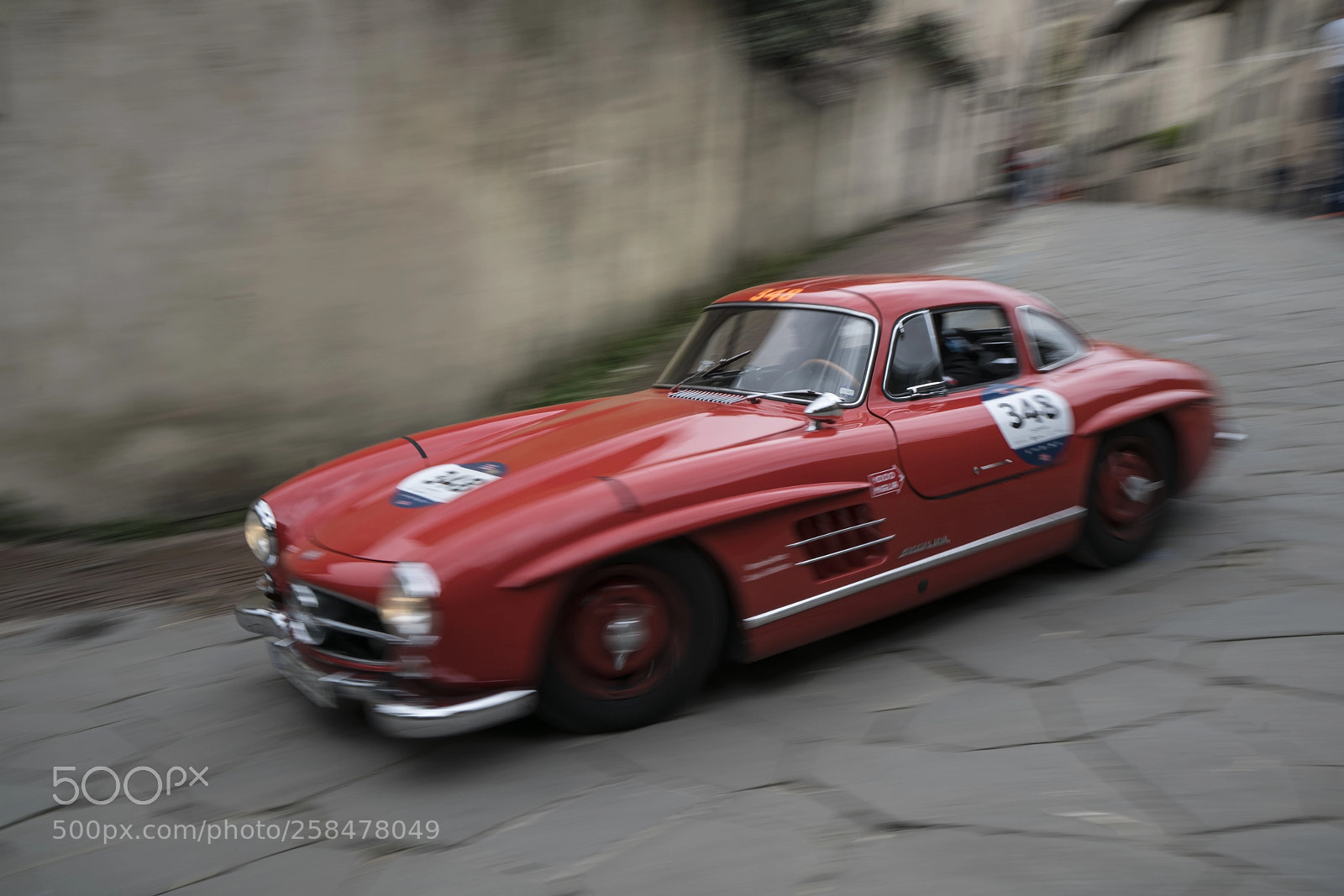 Sony a7R II sample photo. 1000miglia mercedes 300sl photography