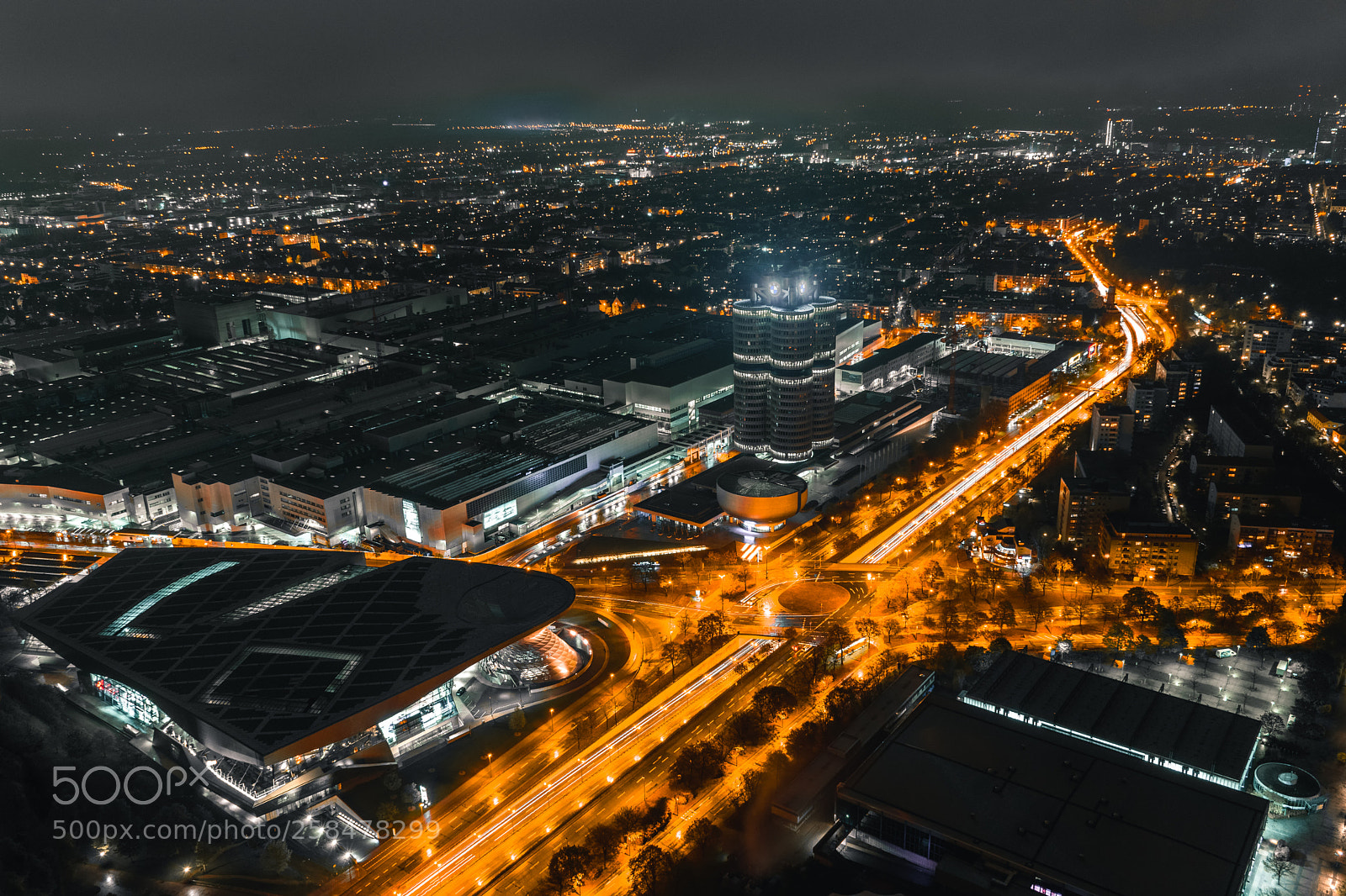 Sony a7 II sample photo. Night cityscape photography