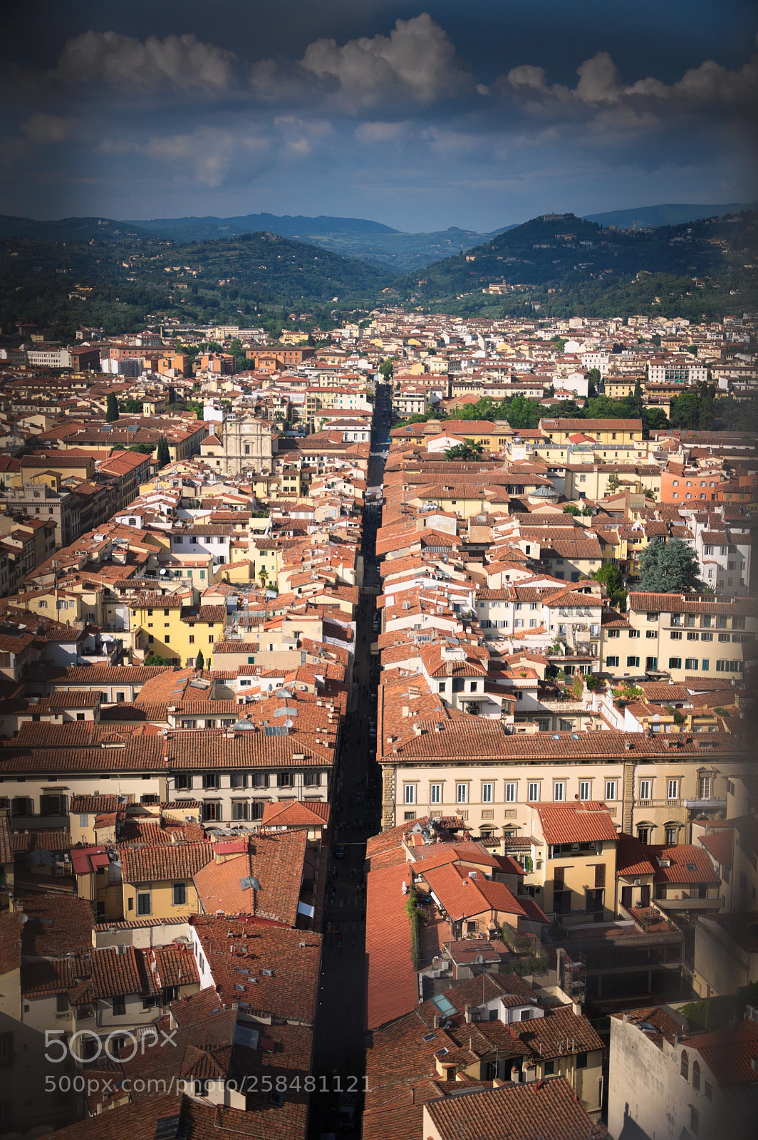 Nikon D90 sample photo. Cityscape from duomo photography