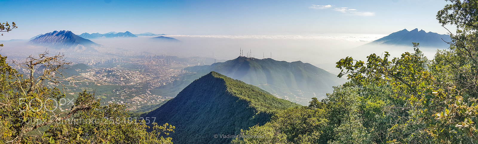 Samsung Galaxy S7 Edge sample photo. Monterrey panorama photography