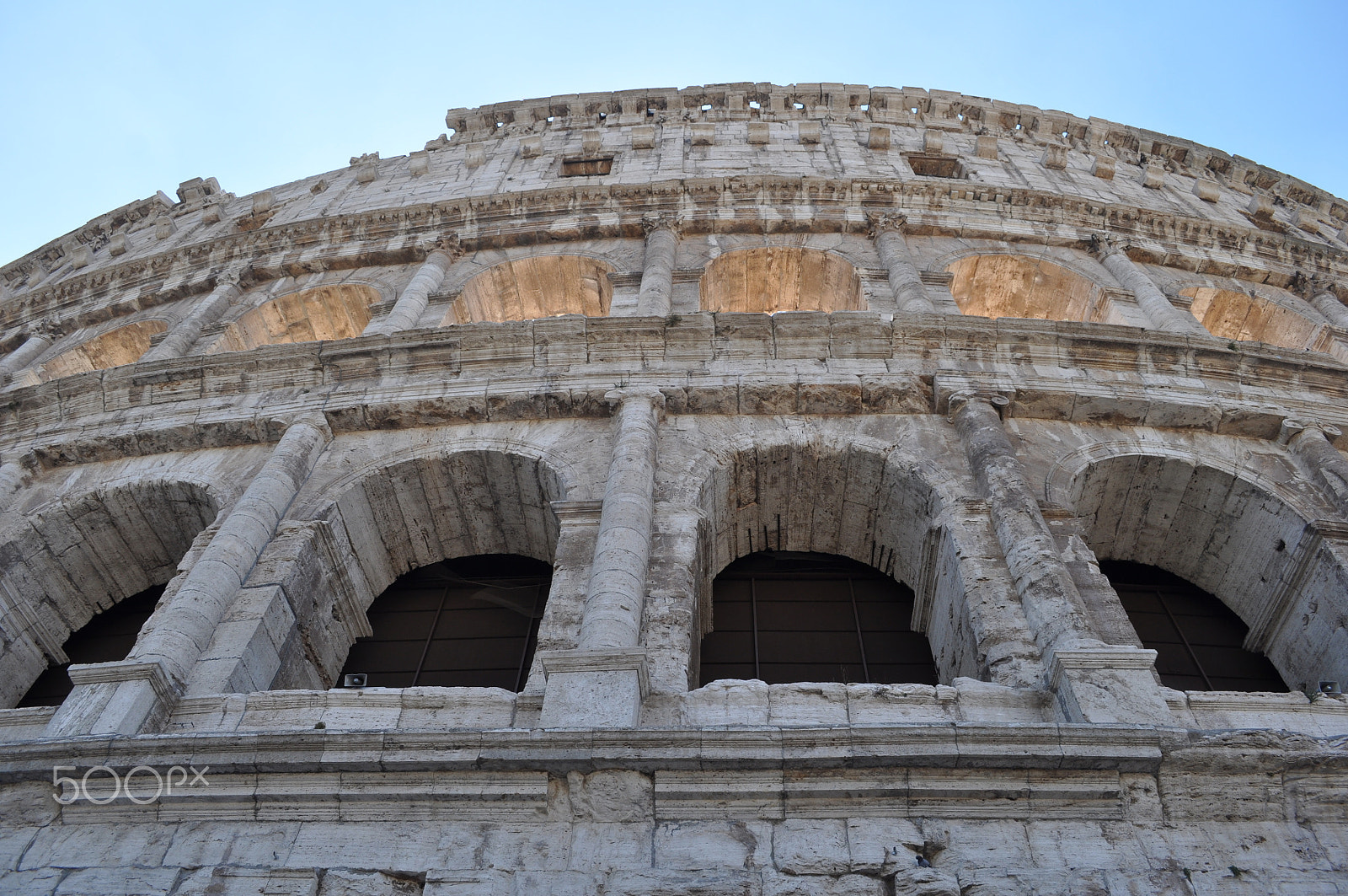 Nikon D5000 sample photo. Colosseum photography