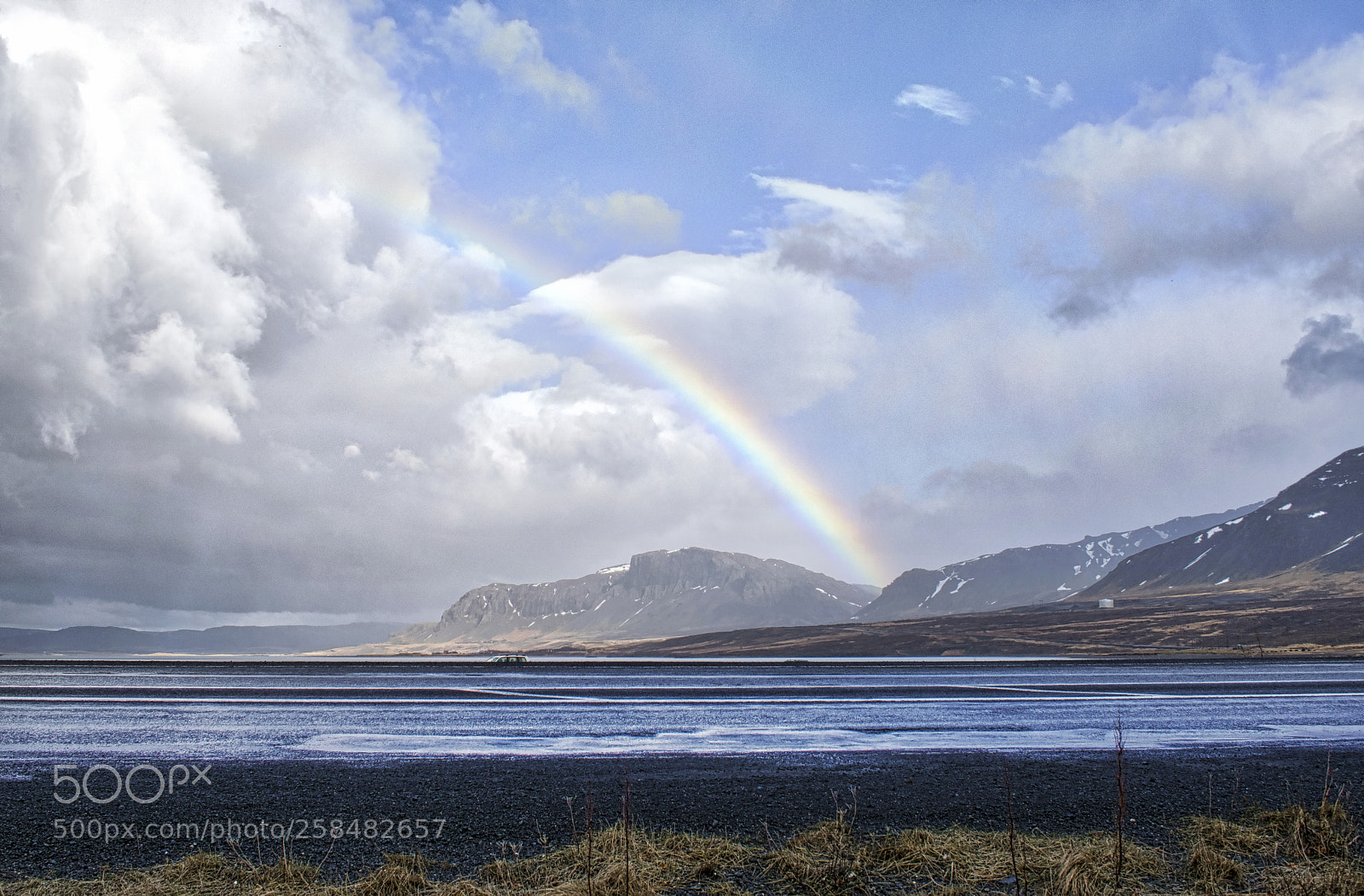 Nikon D3300 sample photo. Rainbow over motorway photography