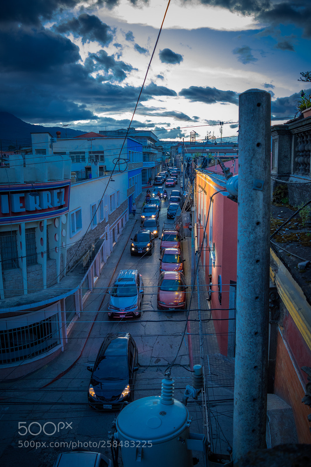 Nikon D5500 sample photo. Hora azul photography