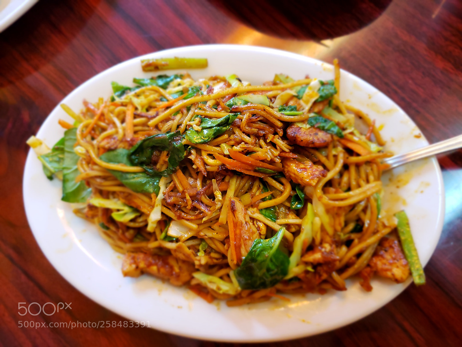 Samsung Galaxy S9+ sample photo. Tibetan lo mein photography