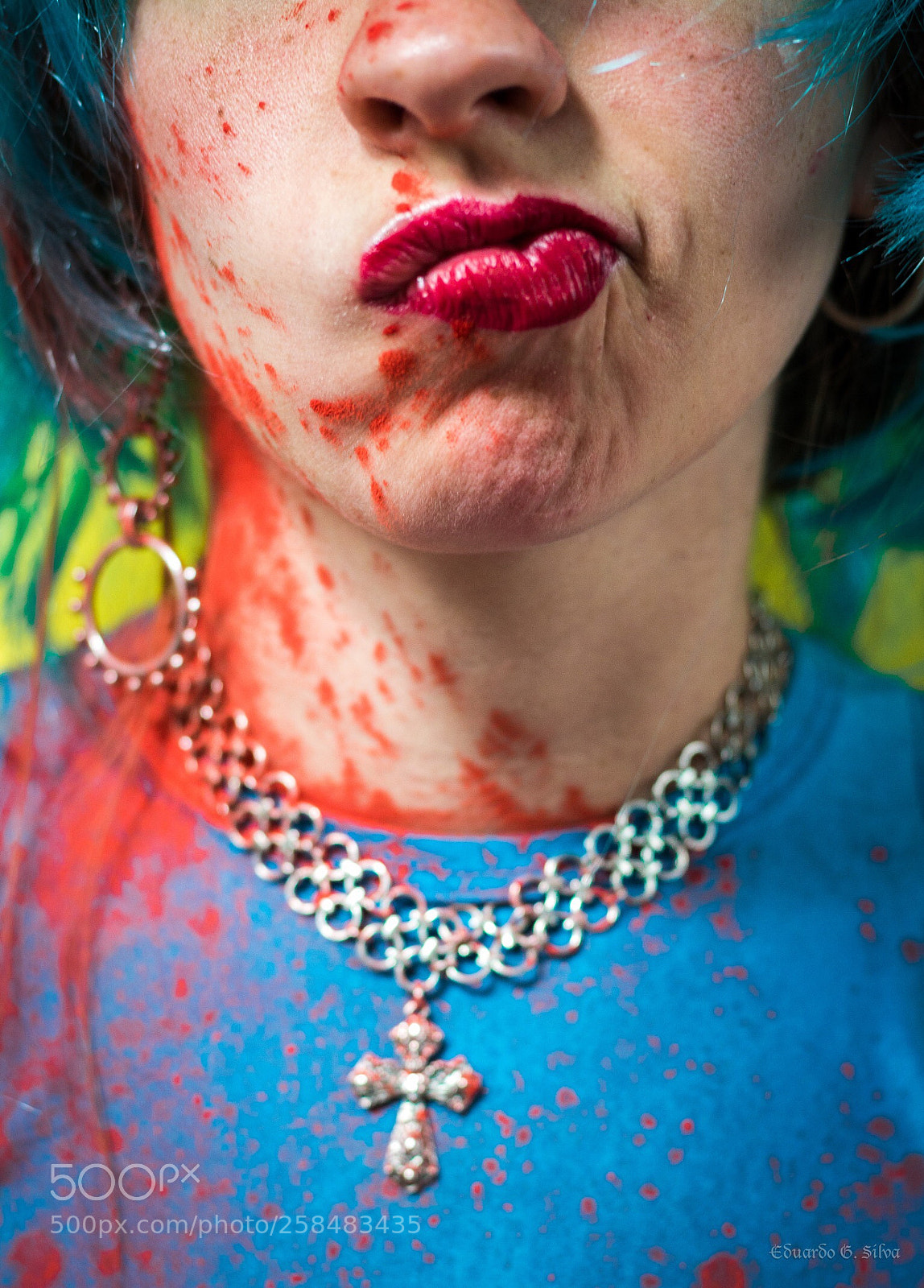 Canon EOS 70D sample photo. Kiss me bloody.  photography