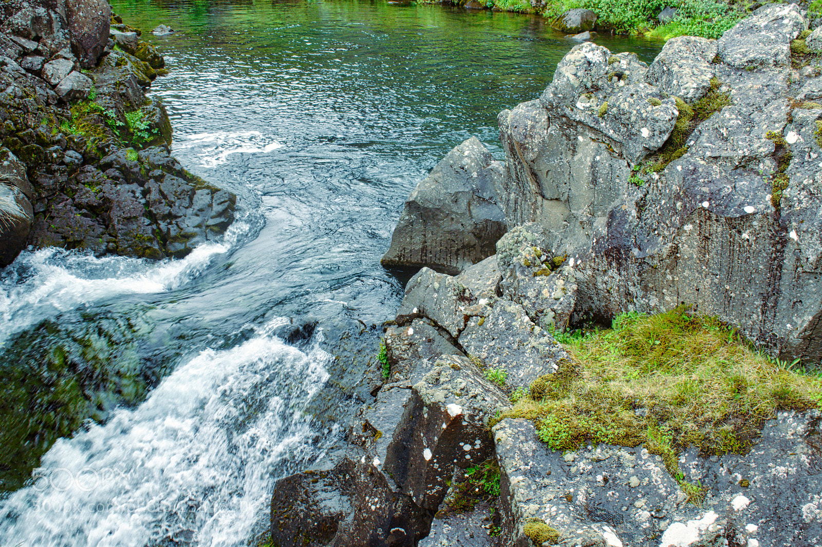 Nikon D3300 sample photo. Thingvellir water flow photography