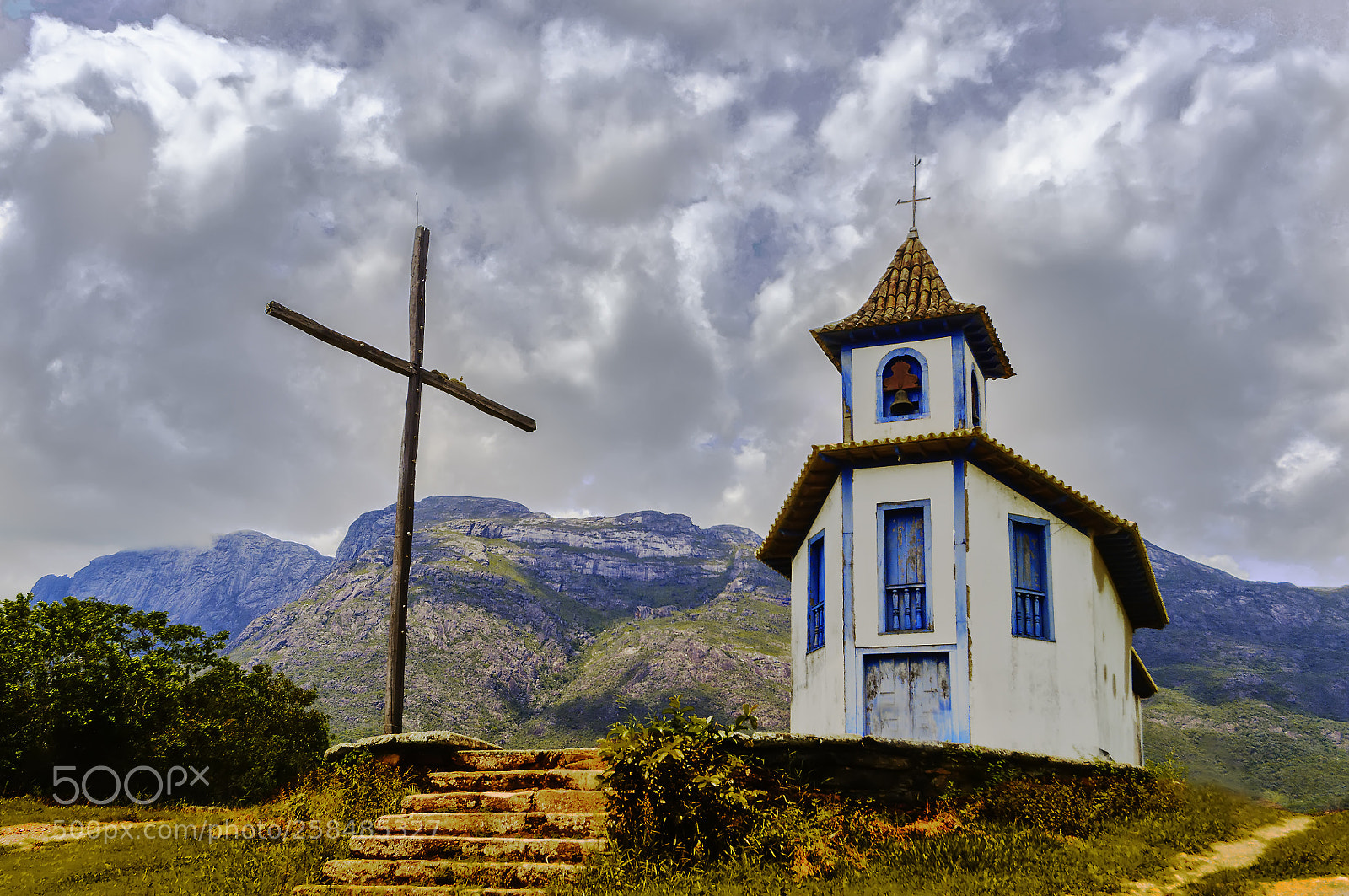 Nikon D90 sample photo. Church of santa quit photography