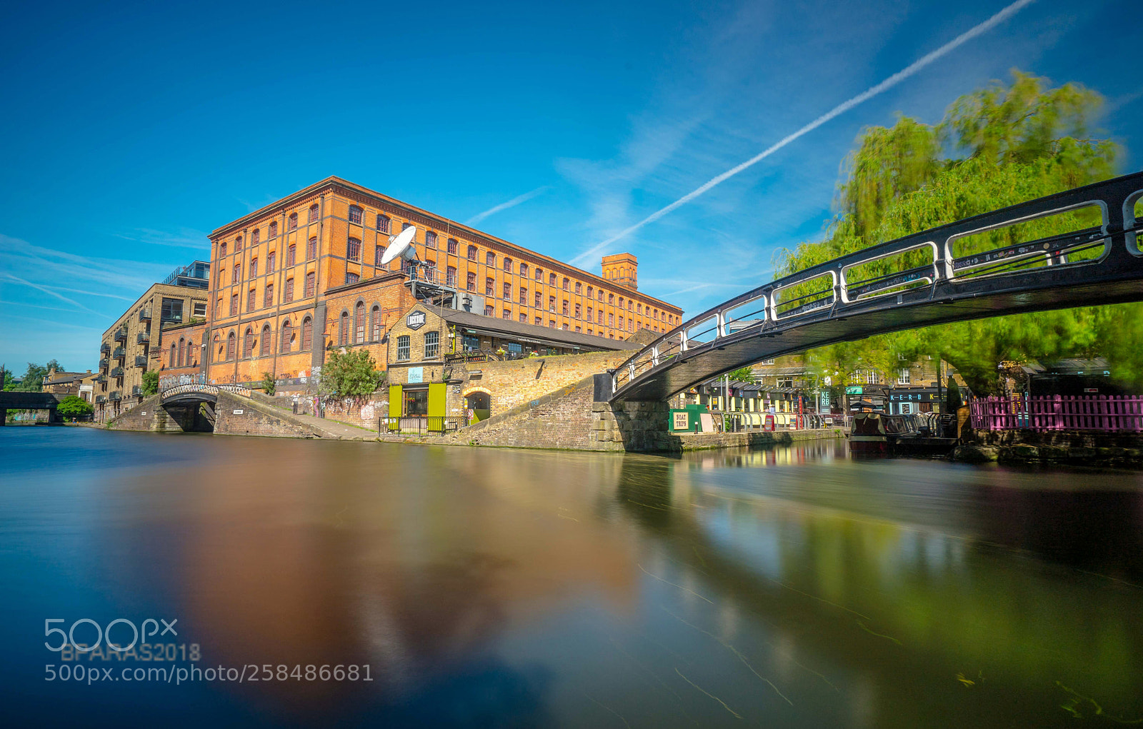 Sony a7 II sample photo. Regent's canal photography