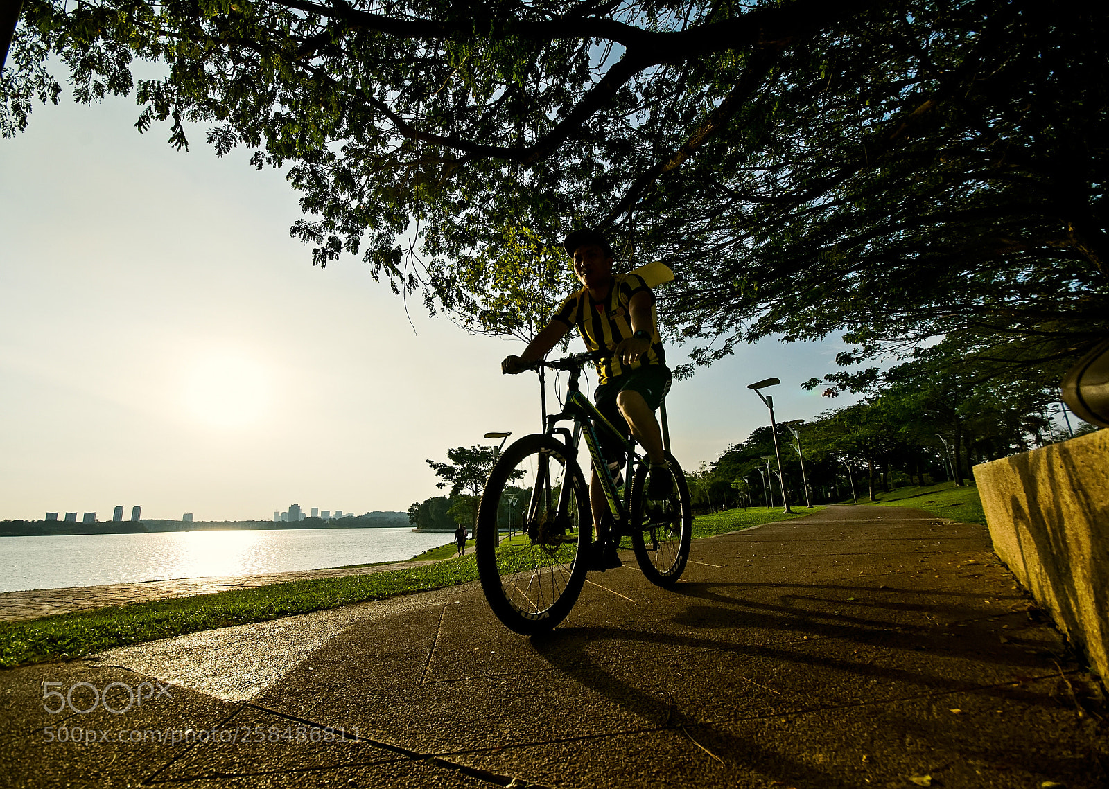 Nikon D90 sample photo. Healthy lifestyle with silhouette photography