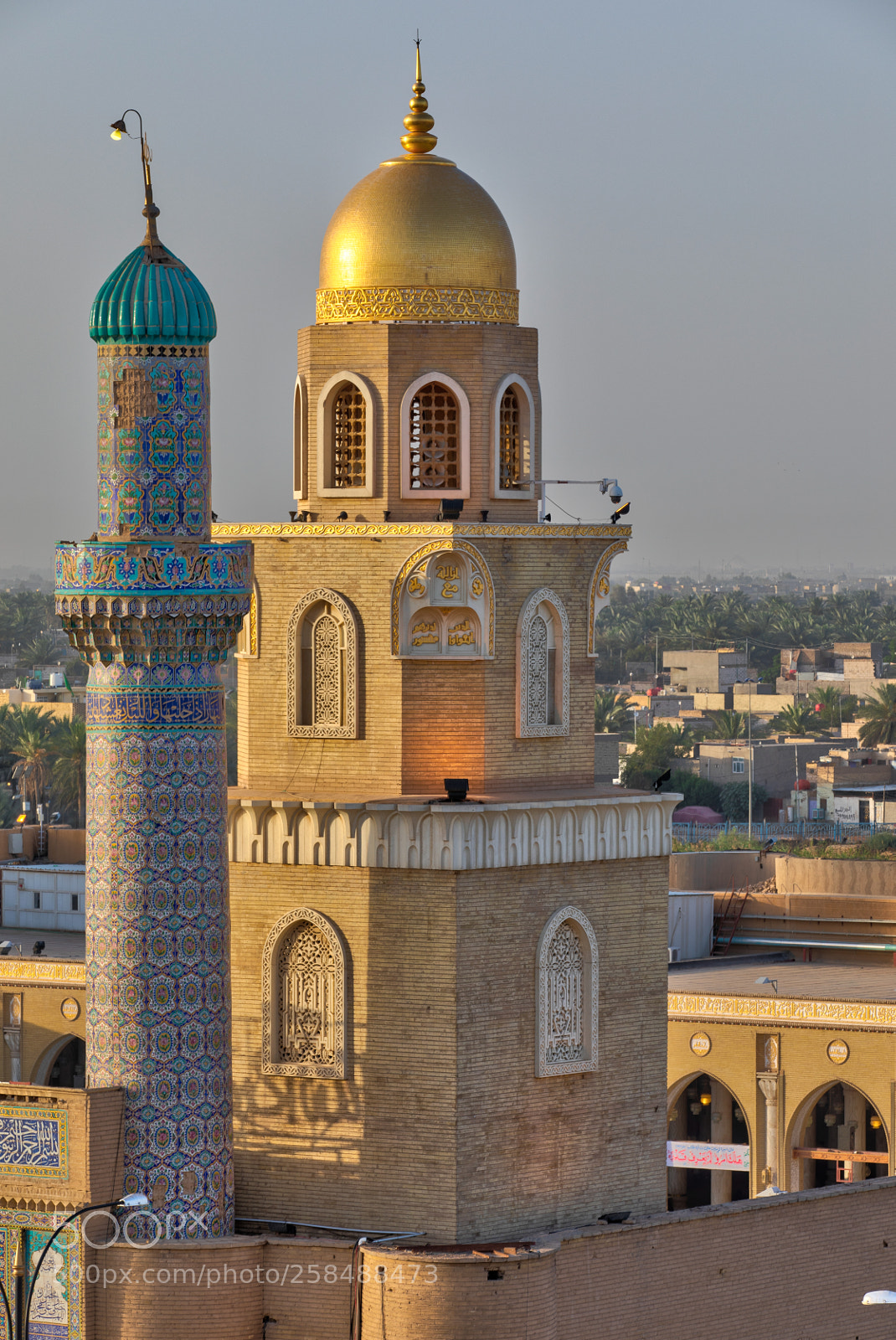 Canon EOS 5D Mark IV sample photo. Two joint situated minarets photography