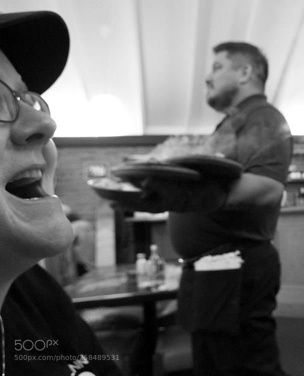 Pentax K-70 sample photo. Restaurant laughter (may 2018) photography