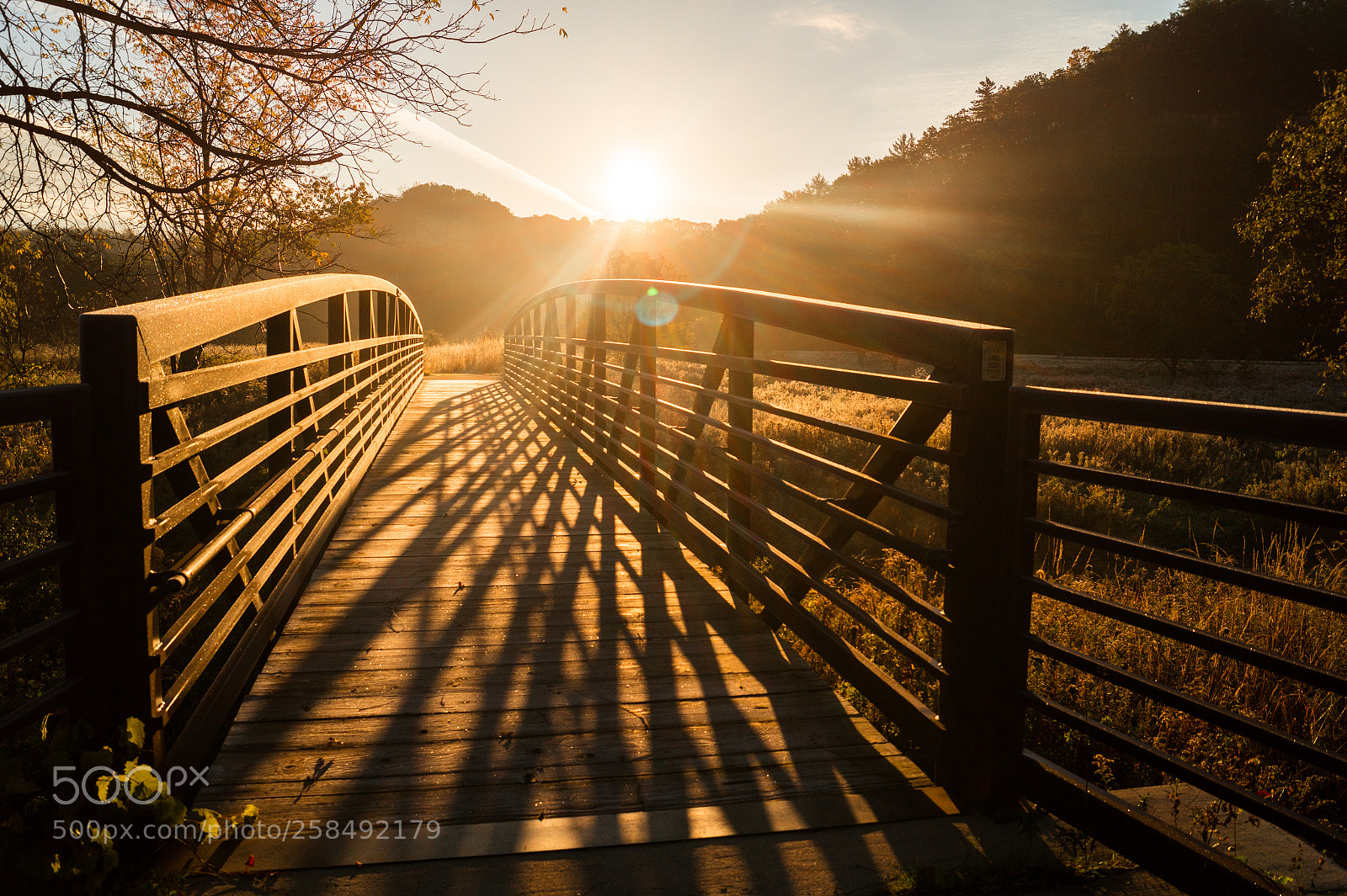 Sony SLT-A58 sample photo. Bridge sunrise photography