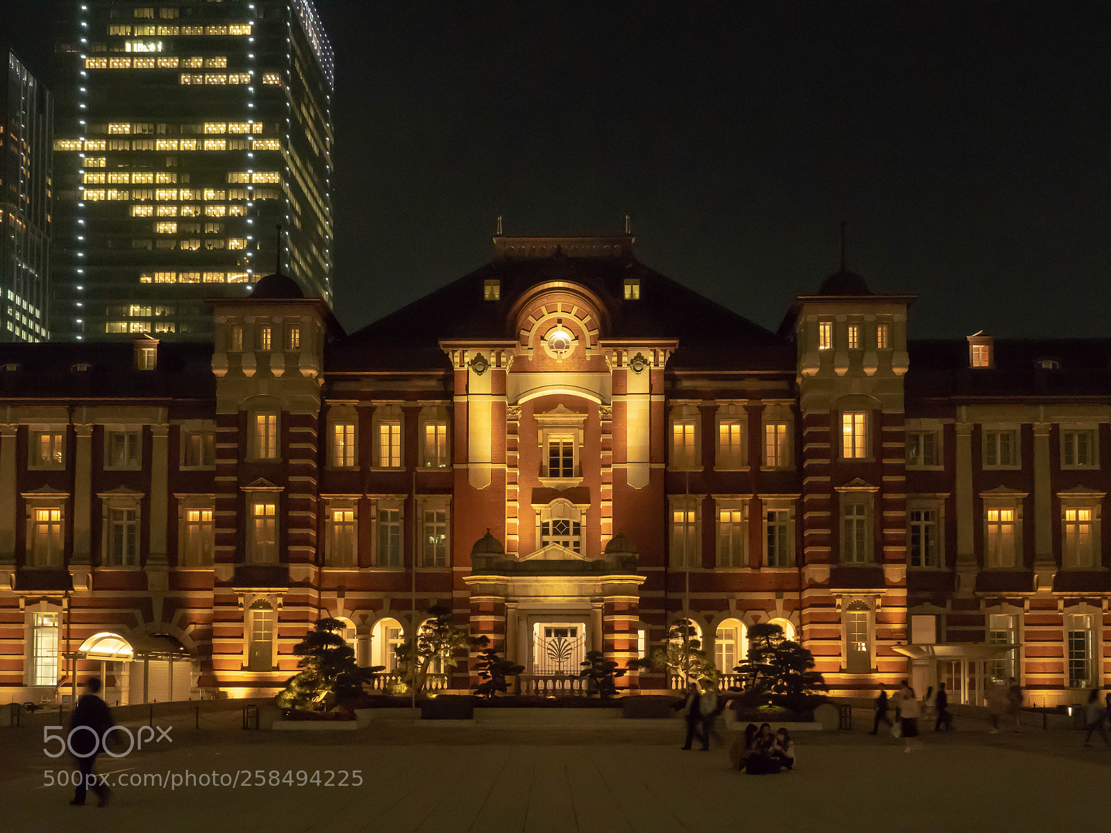 Olympus OM-D E-M5 II sample photo. Tokyo station photography