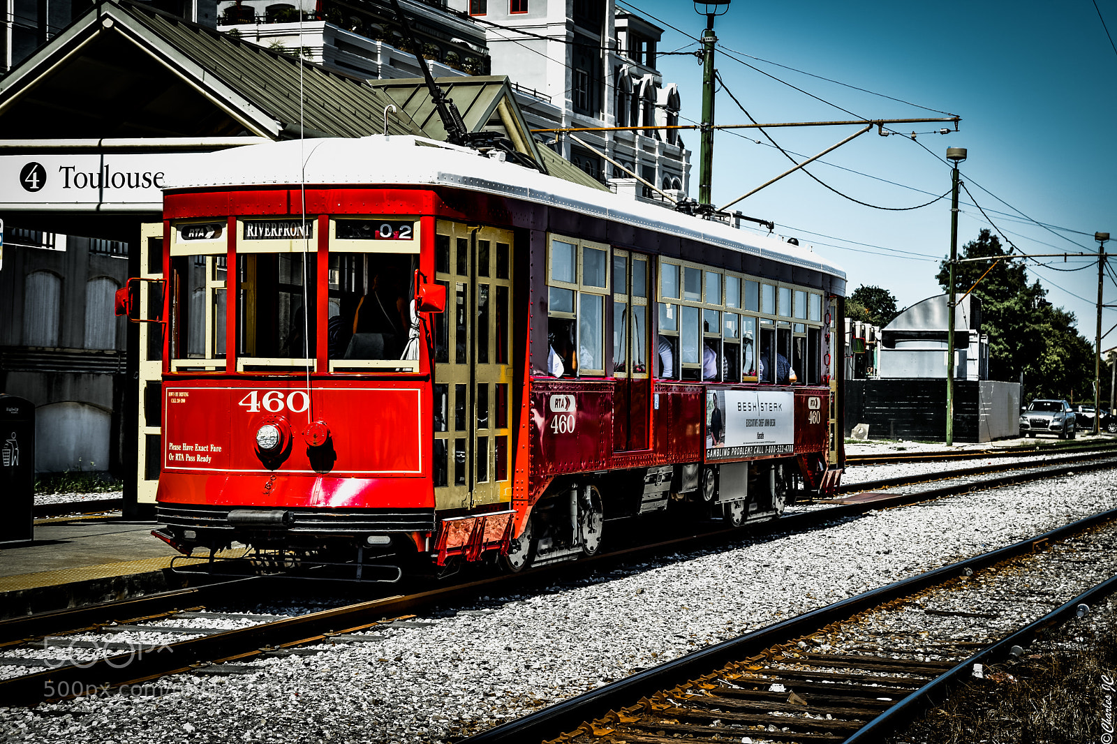 Nikon D5300 sample photo. Red troley photography