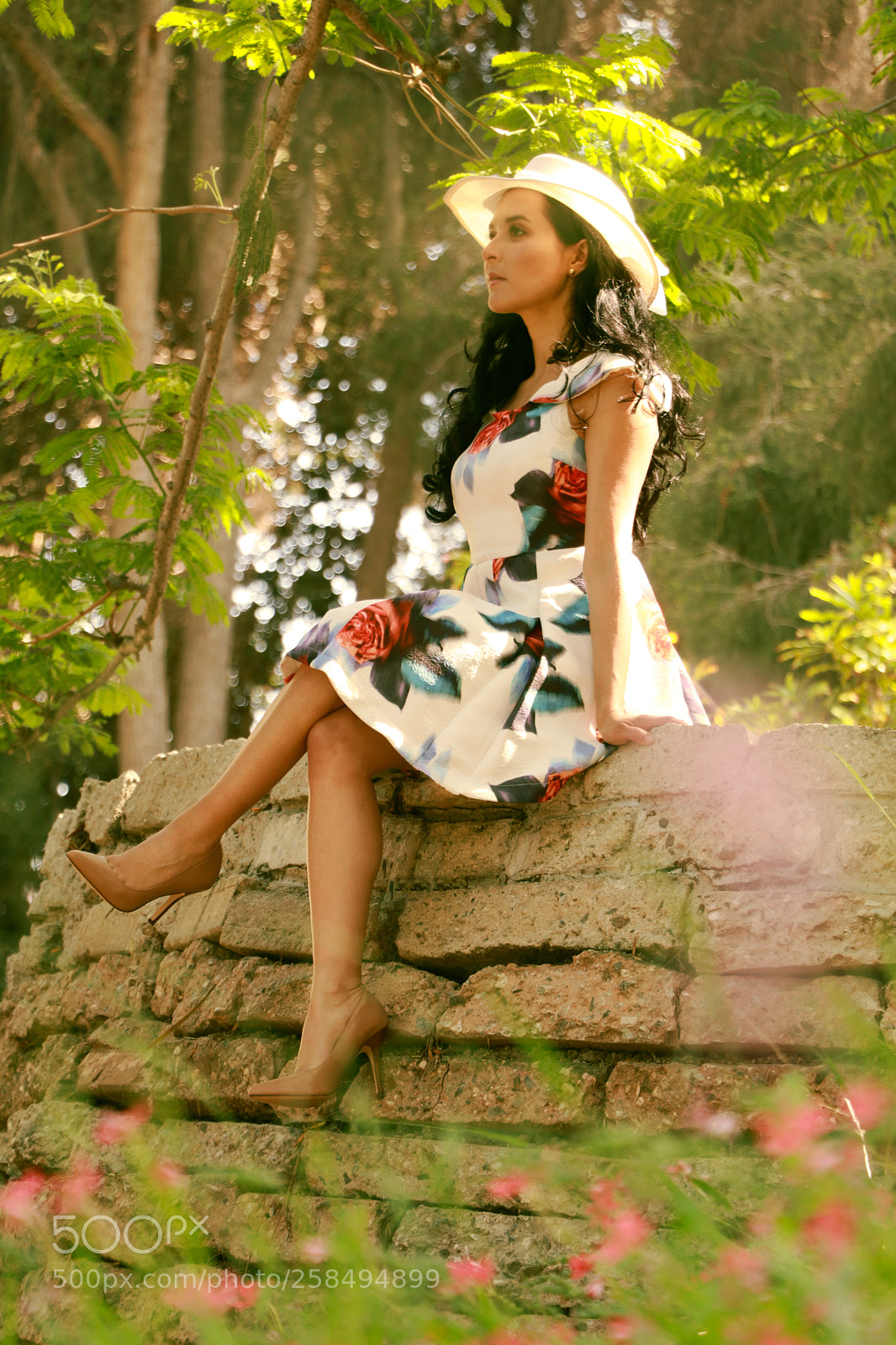 Canon EOS 80D sample photo. Lady in the forest photography