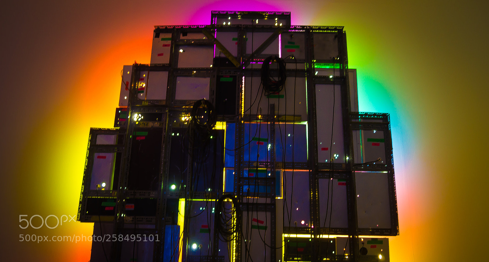 Sony SLT-A37 sample photo. Light show vegas o photography