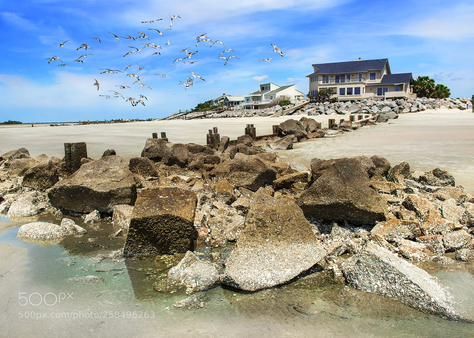 Nikon D810 sample photo. Fripp island beach photography