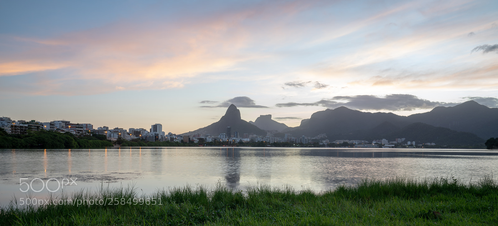 Sony a7R III sample photo. Sunset at the lagoon photography