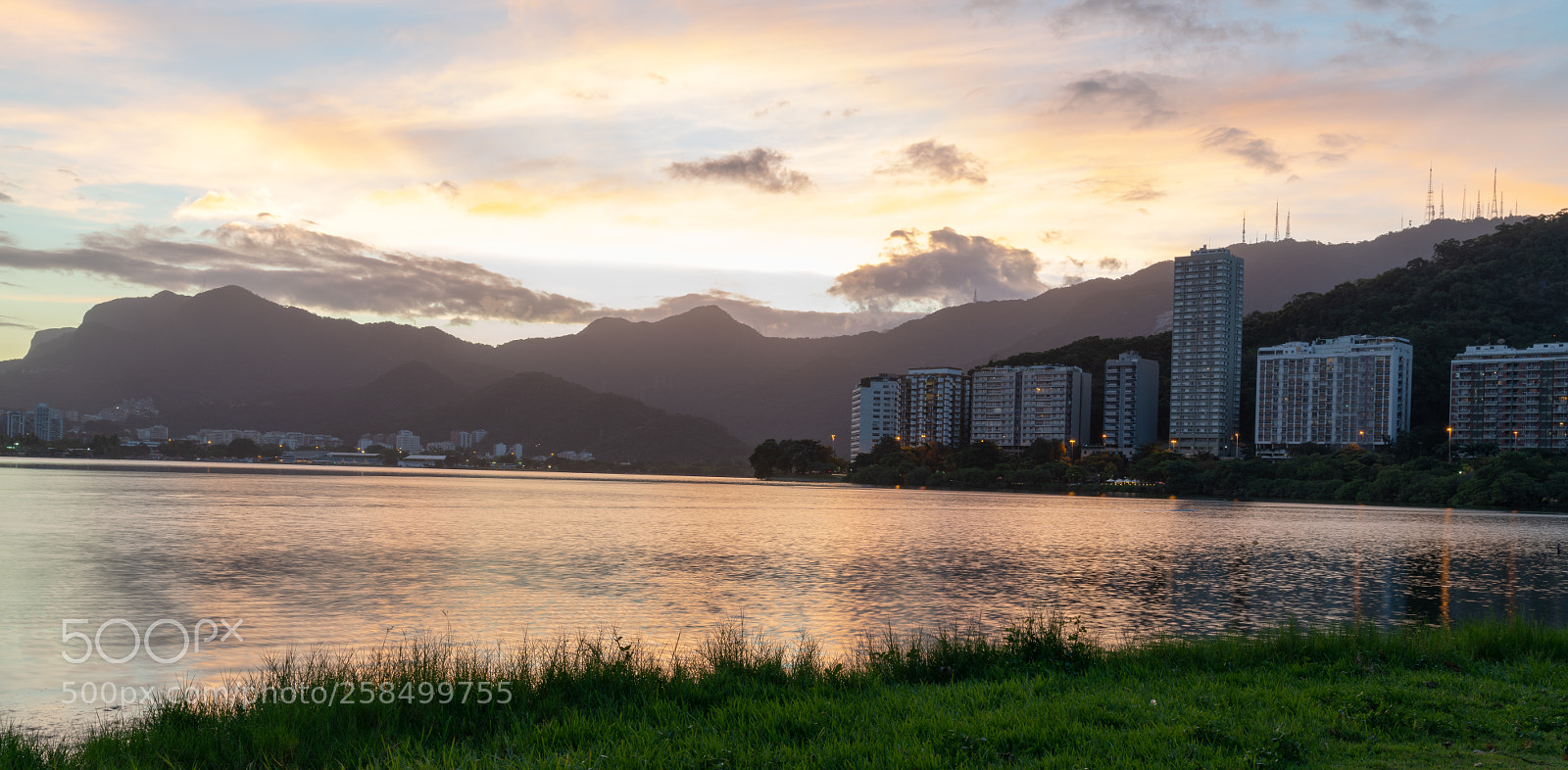 Sony a7R III sample photo. Lagoon sunset colors photography