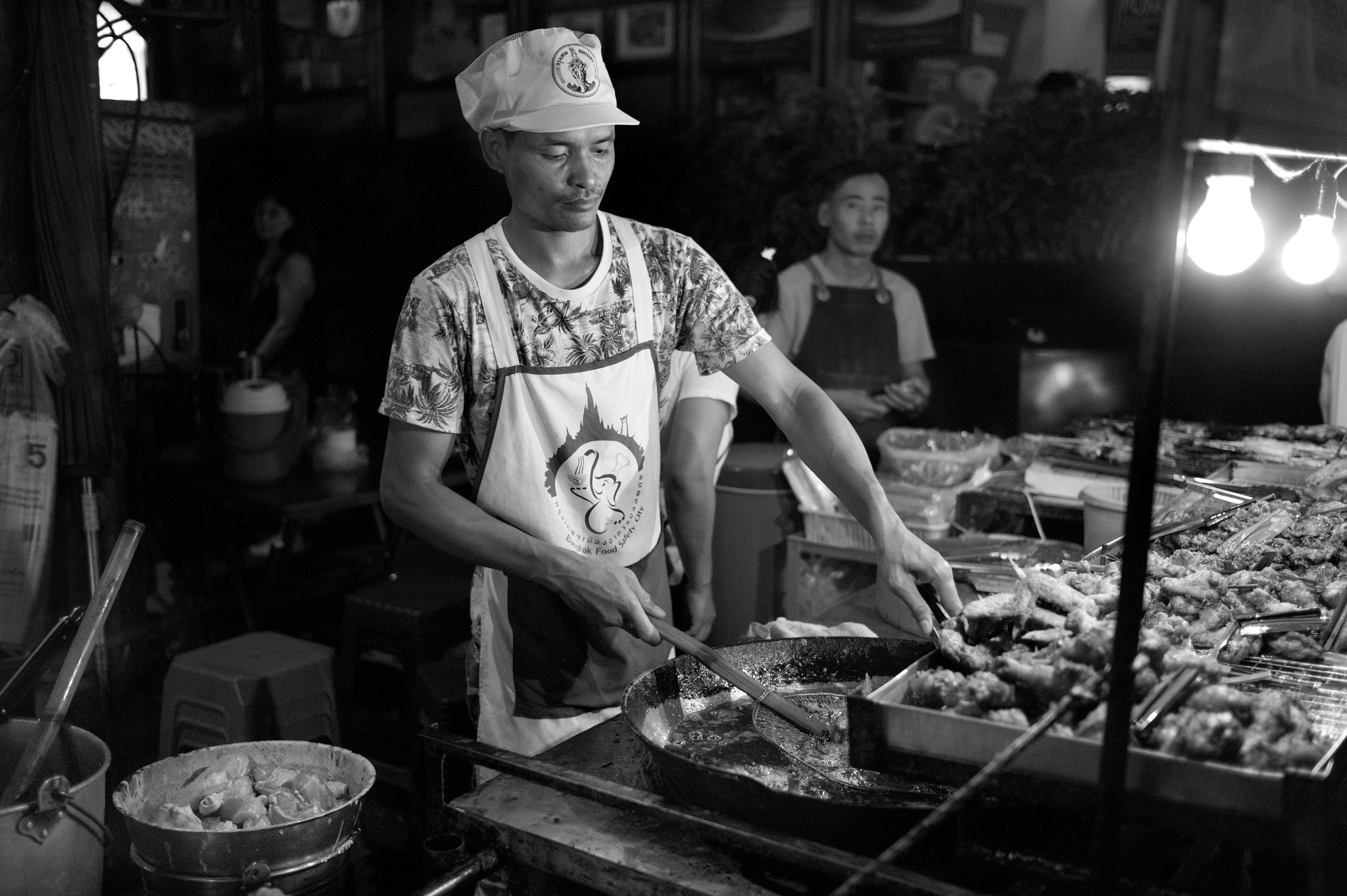 Leica M-Monochrom sample photo. Street fry photography