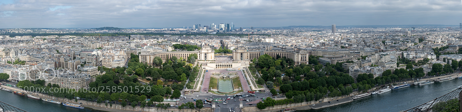 Nikon D3200 sample photo. View from eiffel tower photography