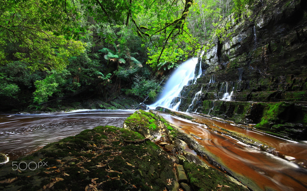 Canon EOS 60D + Sigma 10-20mm F4-5.6 EX DC HSM sample photo. Hidden falls photography