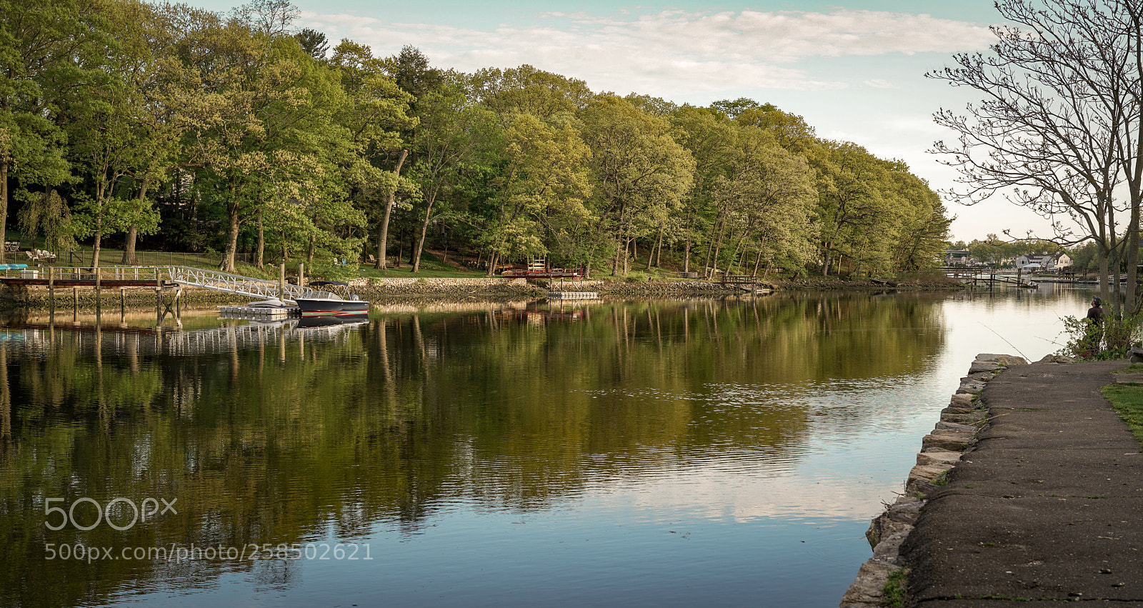 Sony a7R II sample photo. Saugatuck river - fisherman photography