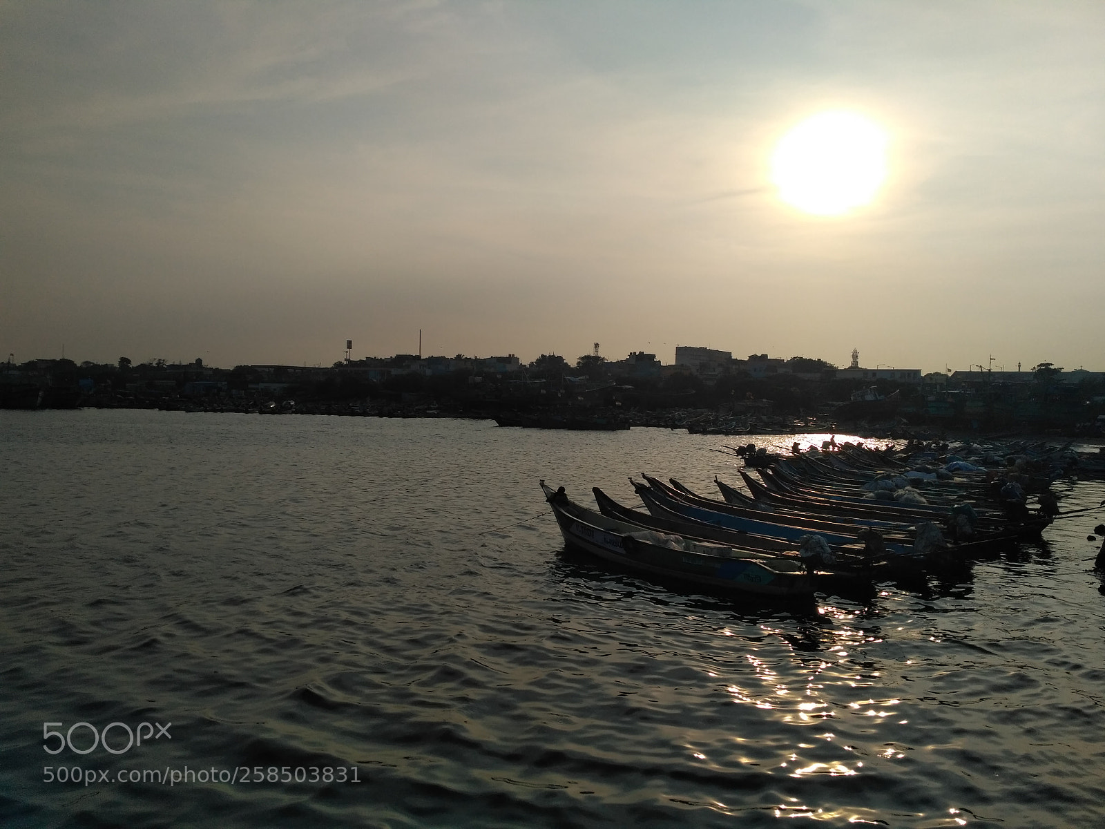 Xiaomi Redmi 3S sample photo. Sea sun in fishing photography