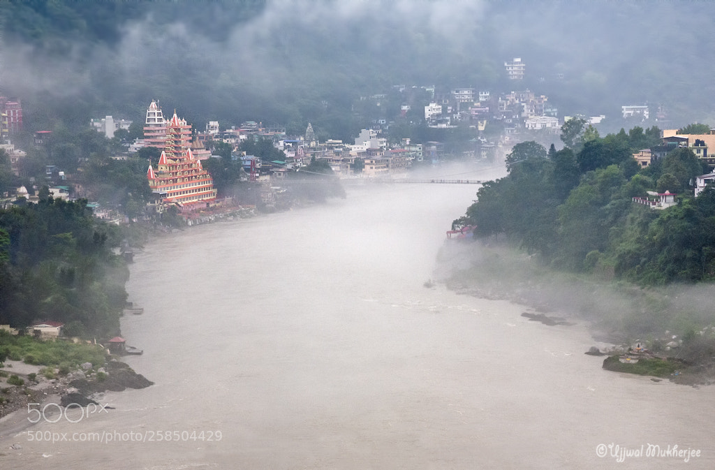 Canon EOS 5D sample photo. Glimpse of rishikesh photography
